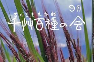 千艸百種（ちぐさももたね）の会　9月