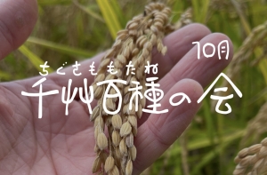 千艸百種（ちぐさももたね）の会　10月